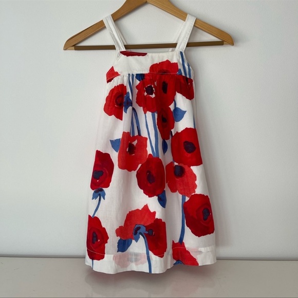 GAP Other - GAPKids Red White & Blue Poppy Cross Back Baby Doll Poppy Dress Girls Size 5